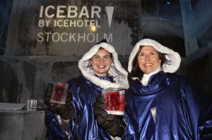 The Icebar at Icehotel in Stockholm