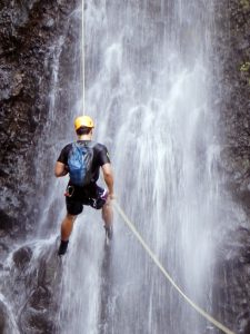 In the Waterfall