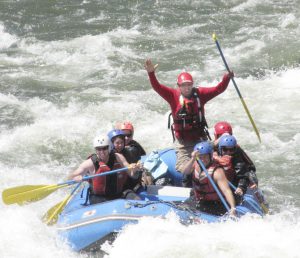 white water rafting