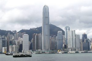Skyline in Hong Kong