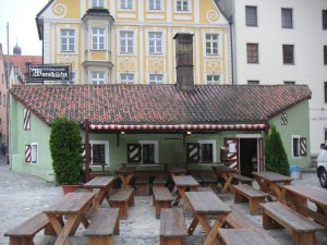 Regensburg's famous Sausage Kitchen
